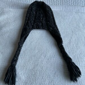 The North Face Charcoal Braided Knit Women's Hat